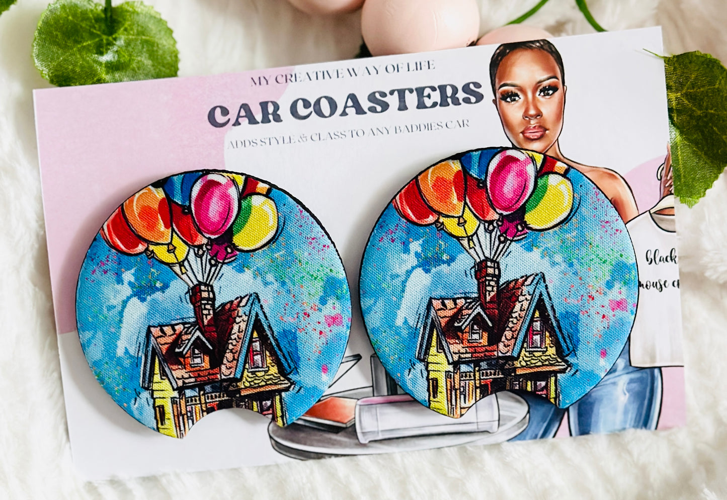 Adventure House Car Coasters